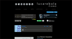 Desktop Screenshot of lucarebola.com