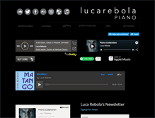 Tablet Screenshot of lucarebola.com